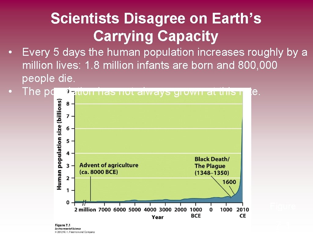 Scientists Disagree on Earth’s Carrying Capacity • Every 5 days the human population increases