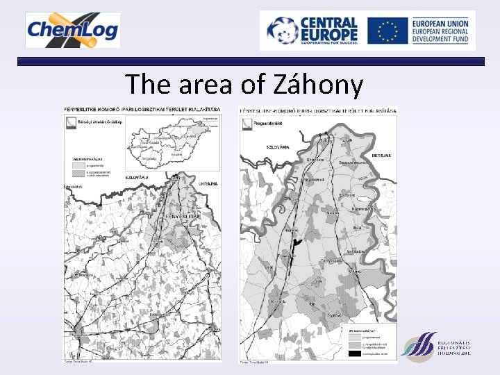 The area of Záhony 