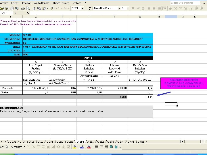 CH 4 EMISSIONS FROM DOMESTIC AND COMMERCIAL WASTEWATER HANDLING 6. 17 