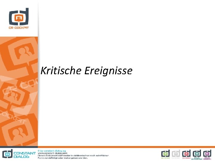 Kritische Ereignisse 