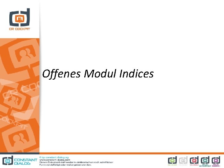 Offenes Modul Indices 