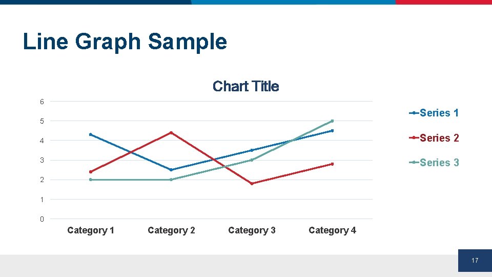 Line Graph Sample Chart Title 6 Series 1 5 4 Series 2 3 Series