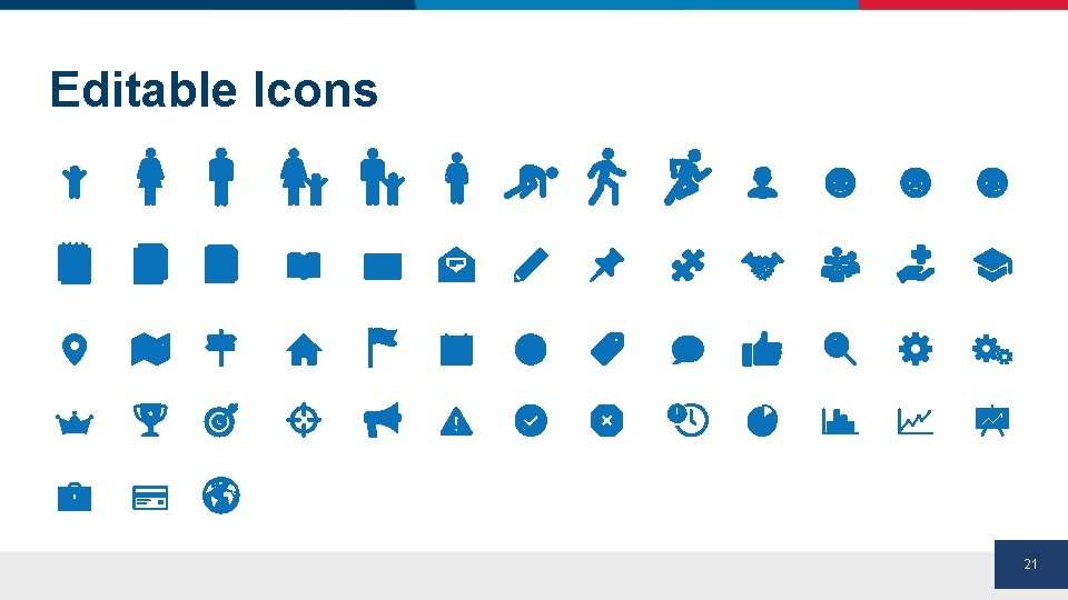 Editable Icons 21 