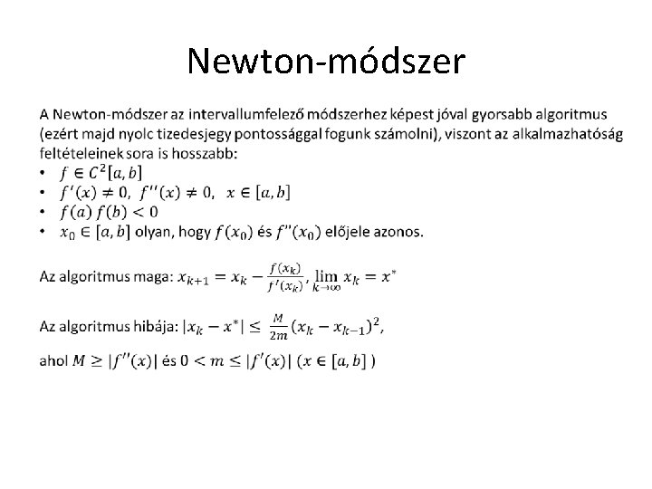 Newton-módszer 