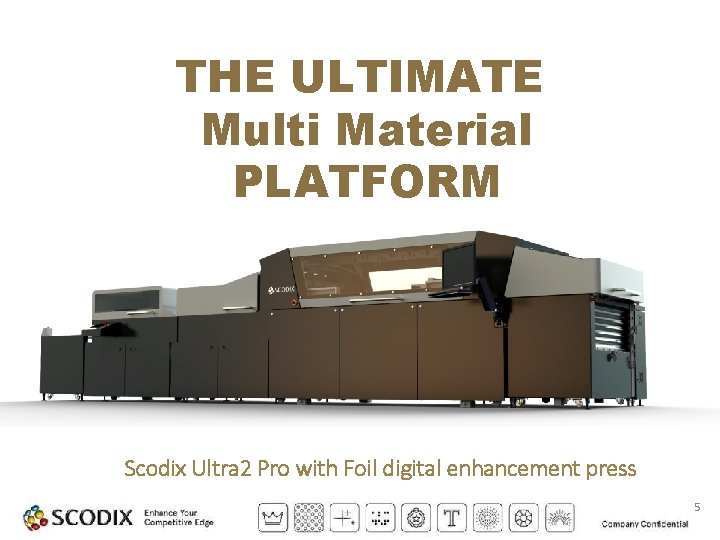 THE ULTIMATE Multi Material PLATFORM Scodix Ultra 2 Pro with Foil digital enhancement press