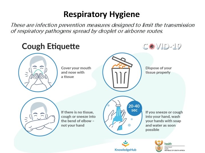 COVID19 Infection Prevention and Control Guidelines for South