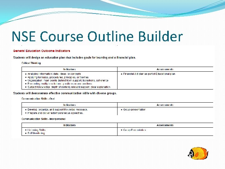 NSE Course Outline Builder 