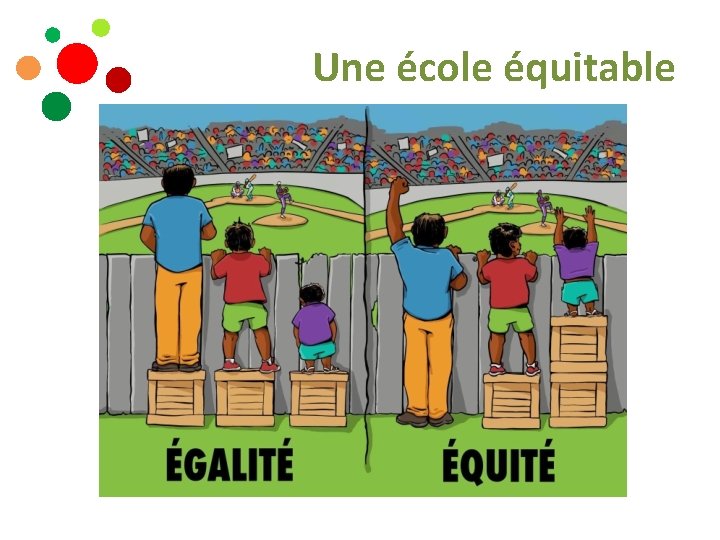 Une école équitable 