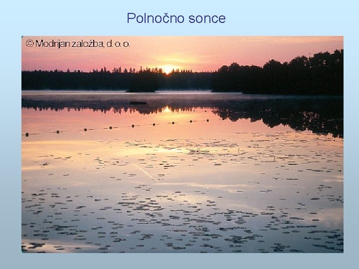 Polnočno sonce 