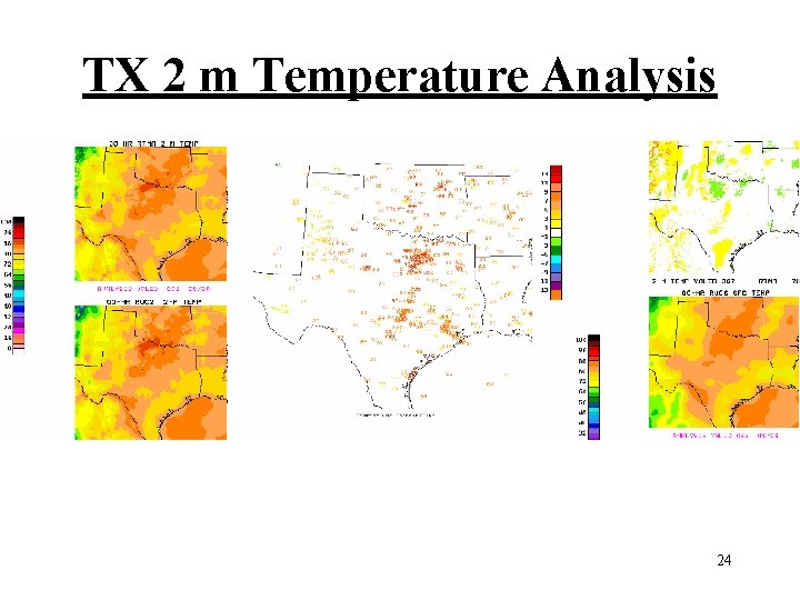 TX 2 m Temperature Analysis 24 