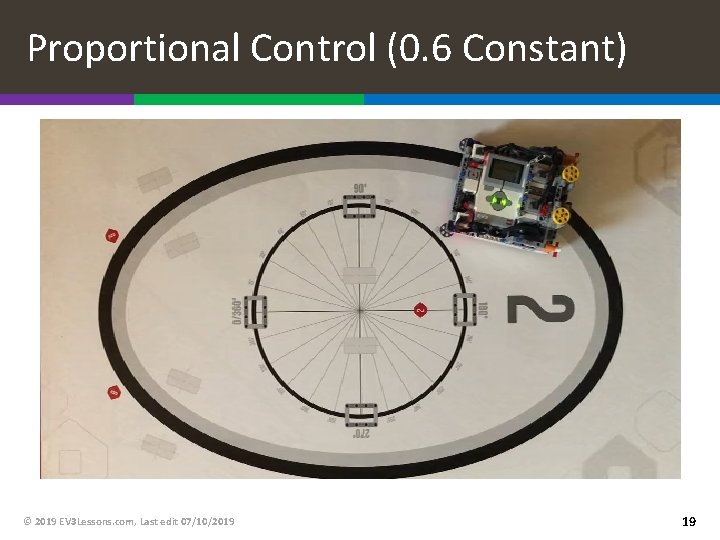 ADVANCED EV 3 PROGRAMMING LESSON PID Line Follower