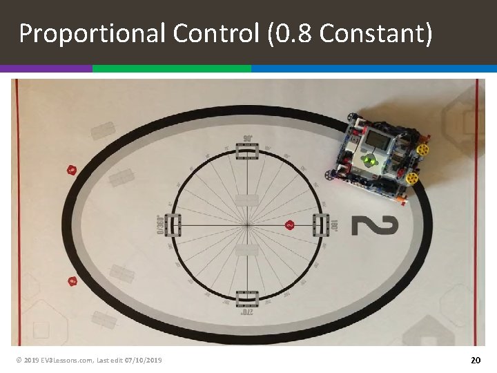 ADVANCED EV 3 PROGRAMMING LESSON PID Line Follower