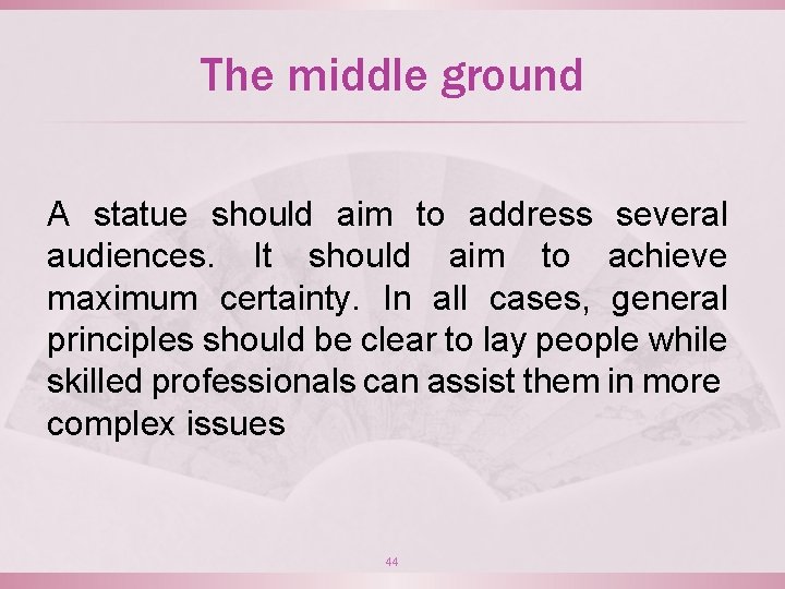The middle ground A statue should aim to address several audiences. It should aim