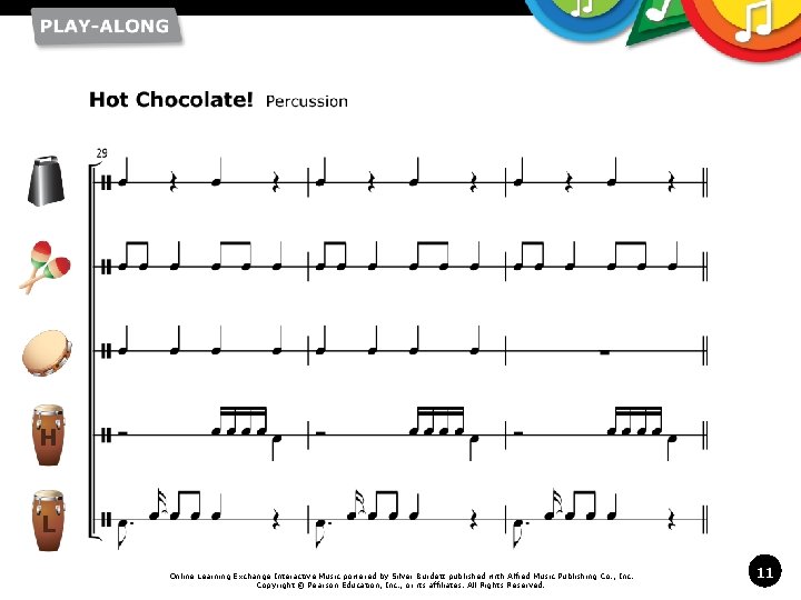 H L Online Learning Exchange Interactive Music powered by Silver Burdett published with Alfred
