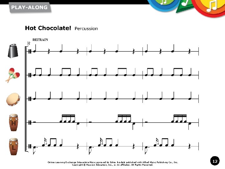 H L Online Learning Exchange Interactive Music powered by Silver Burdett published with Alfred