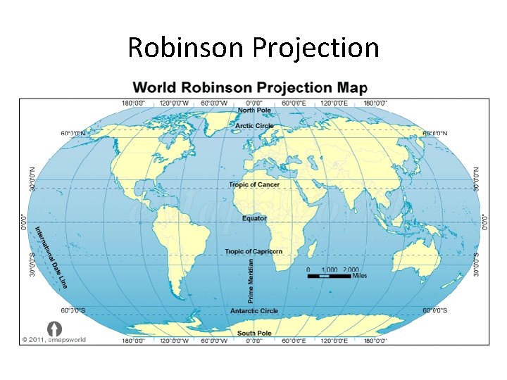Robinson Projection Robinson Projection