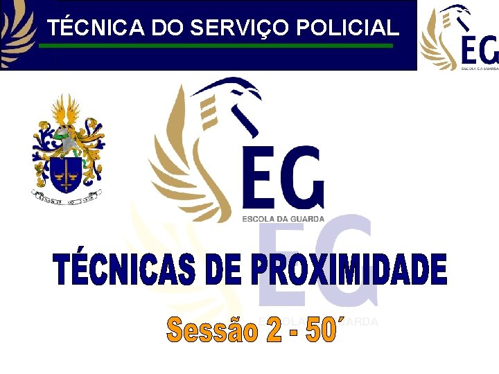 TÉCNICA DO SERVIÇO POLICIAL 