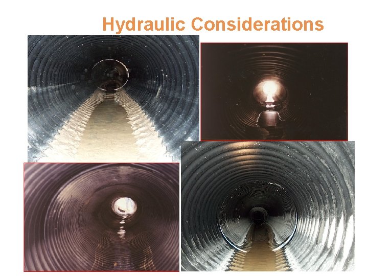 Hydraulic Considerations 