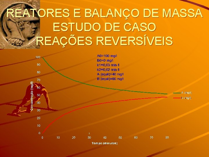 REATORES E BALANÇO DE MASSA ESTUDO DE CASO REAÇÕES REVERSÍVEIS 