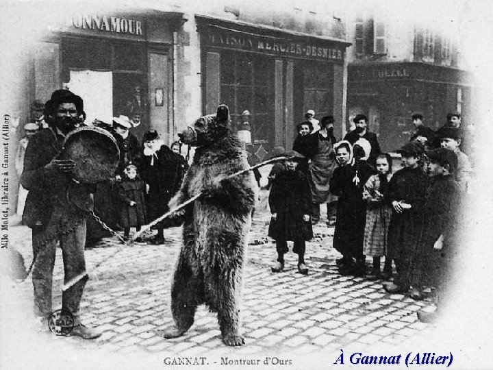 À Gannat (Allier) 