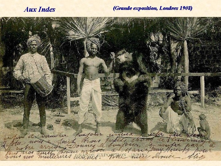 Aux Indes (Grande exposition, Londres 1908) 