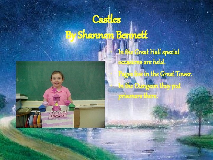 Castles By Shannon Bennett • In the Great Hall special occasions are held. •