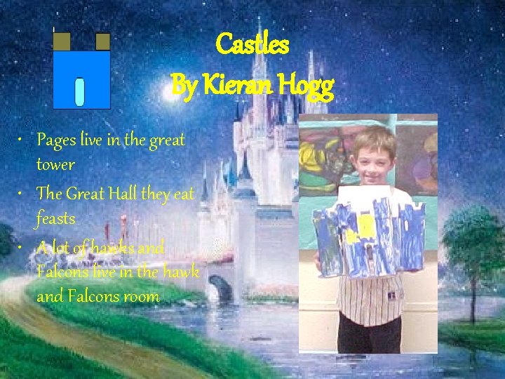 Castles By Kieran Hogg • Pages live in the great tower • The Great