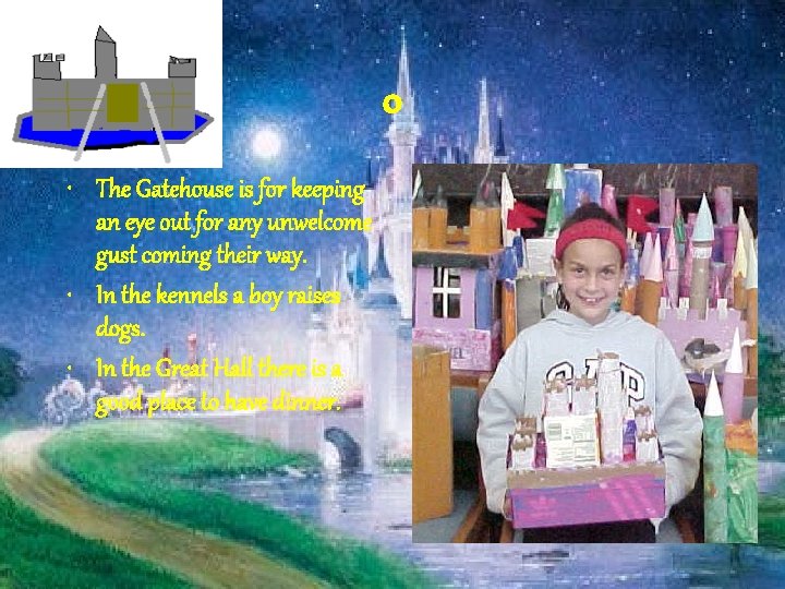 0 • The Gatehouse is for keeping an eye out for any unwelcome gust