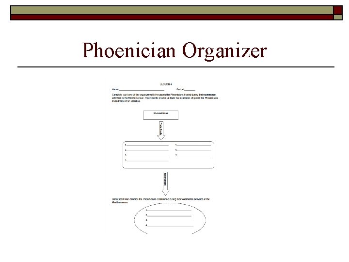 Phoenician Organizer 