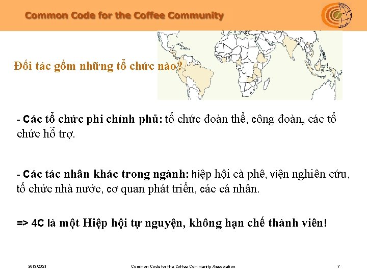 Đối tác gồm những tổ chức nào? - Các tổ chức phi chính phủ: