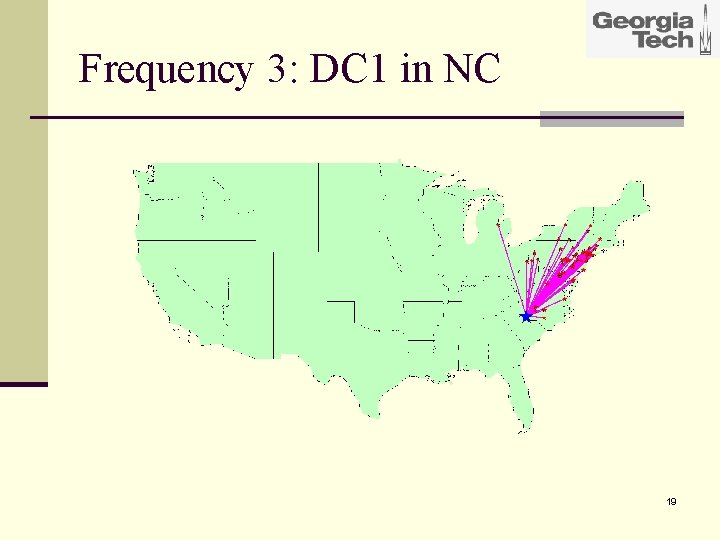 Frequency 3: DC 1 in NC 19 