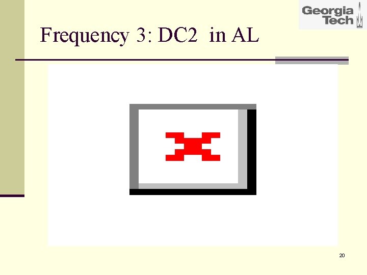 Frequency 3: DC 2 in AL 20 