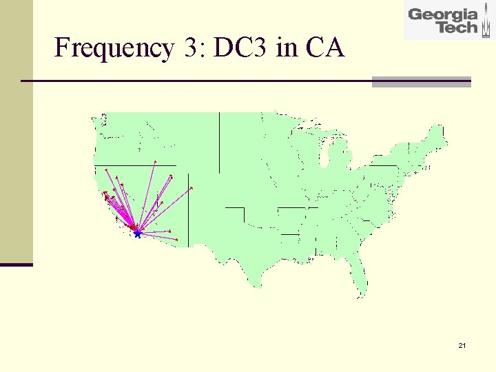 Frequency 3: DC 3 in CA 21 