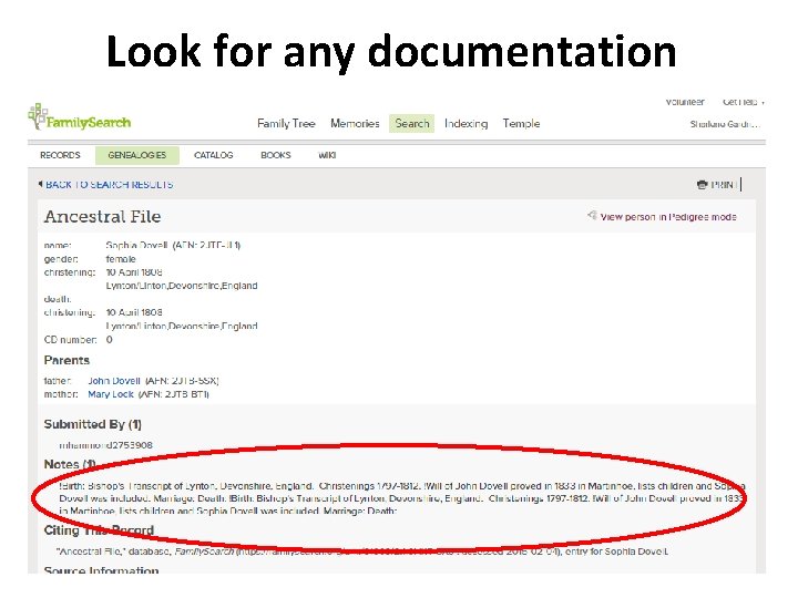 Look for any documentation 