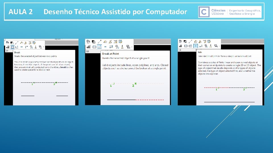 AULA 2 Desenho Técnico Assistido por Computador 