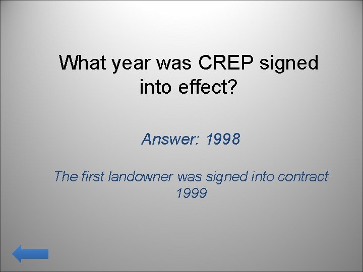 CREPARDY CREPARDYJEOPARDY CREP Eligibility Misc 10 10 20