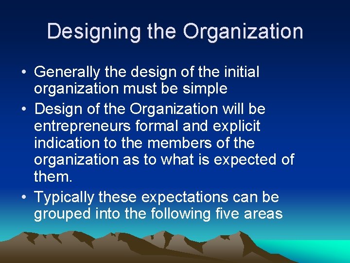 Chapter 9 The Organizational Plan Vishnu Parmar IBA