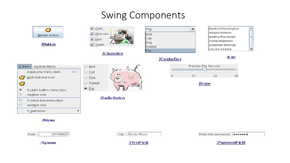 Swing Components 