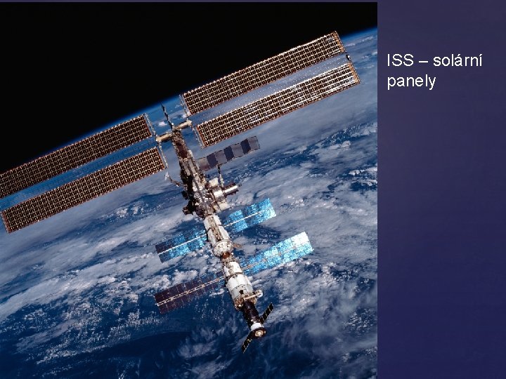ISS – solární panely 