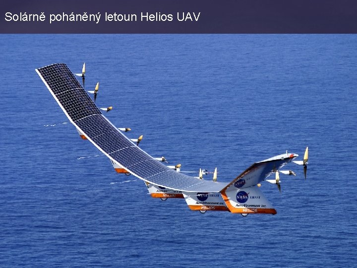 Solárně poháněný letoun Helios UAV 