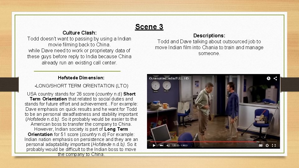 Culture Clash: Todd doesn’t want to passing by using a Indian movie filming back