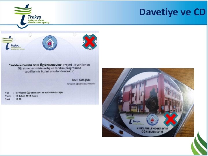 Davetiye ve CD 