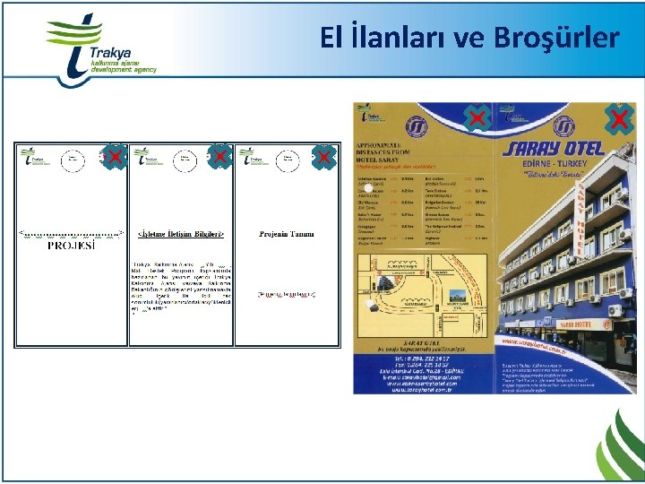 El İlanları ve Broşürler 