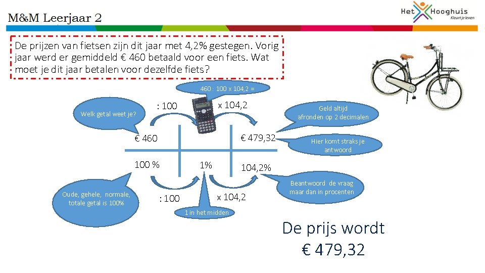 De prijzen van fietsen zijn dit jaar met 4, 2% gestegen. Vorig jaar werd