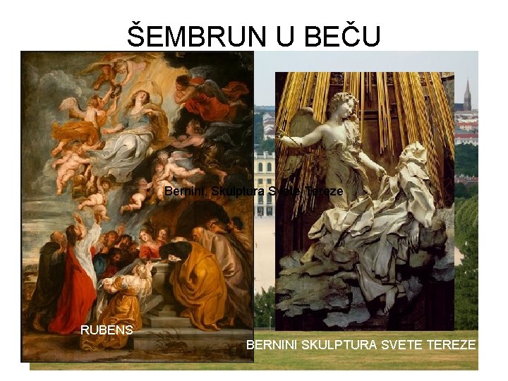 ŠEMBRUN U BEČU Bernini, Skulptura Svete Tereze RUBENS BERNINI SKULPTURA SVETE TEREZE 