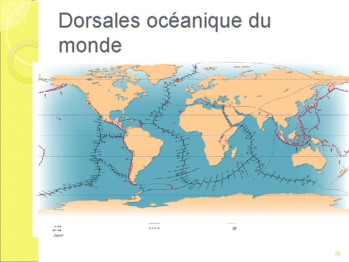 Dorsales océanique du monde 29 
