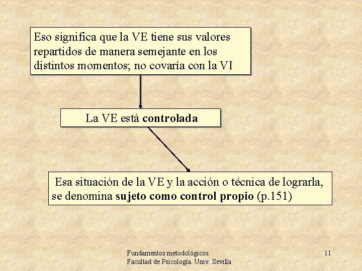 Eso significa que la VE tiene sus valores repartidos de manera semejante en los