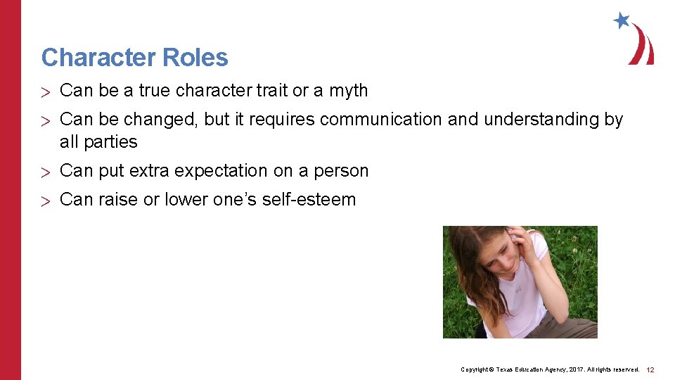 Character Roles > Can be a true character trait or a myth > Can