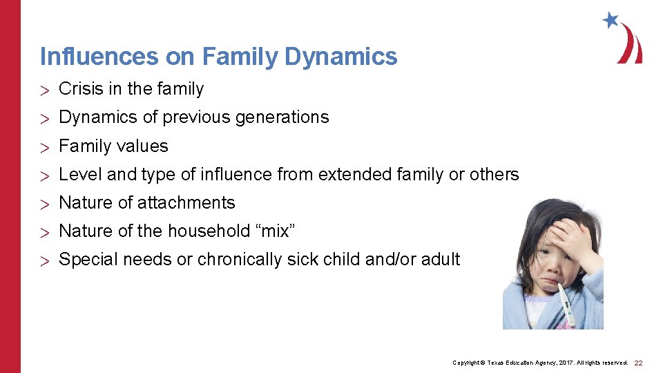 Influences on Family Dynamics > Crisis in the family > Dynamics of previous generations