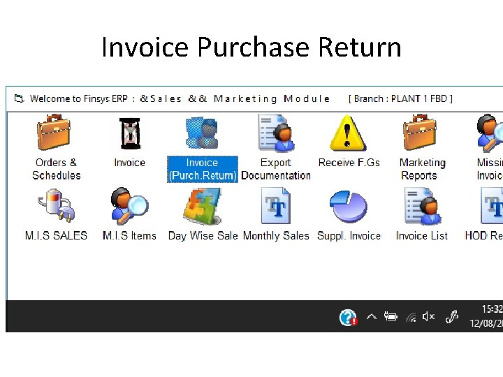 Invoice Purchase Return 